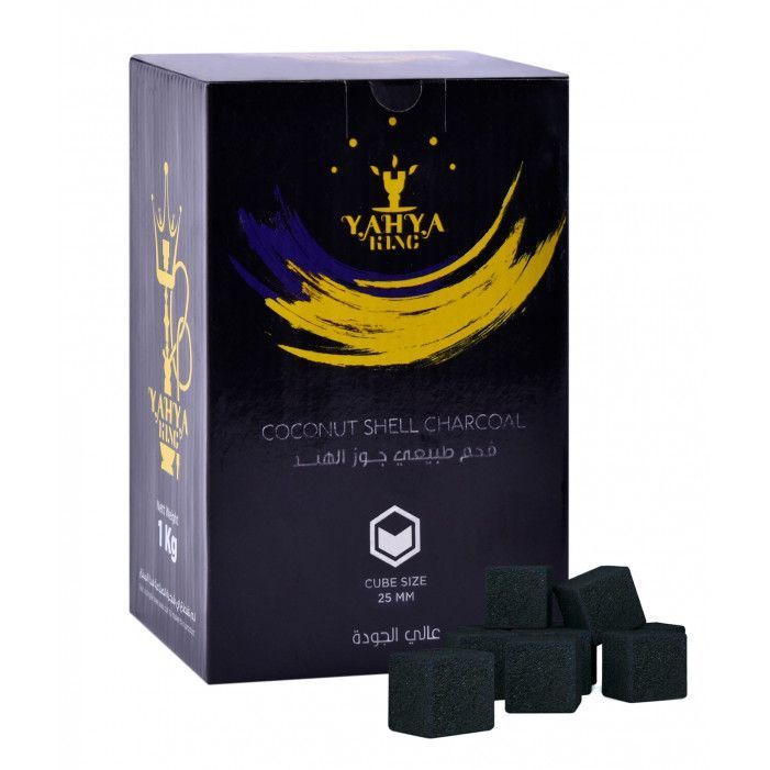 Кокосове вугілля YAHYA ELEGANCE 1 кг COAL-1-8 фото