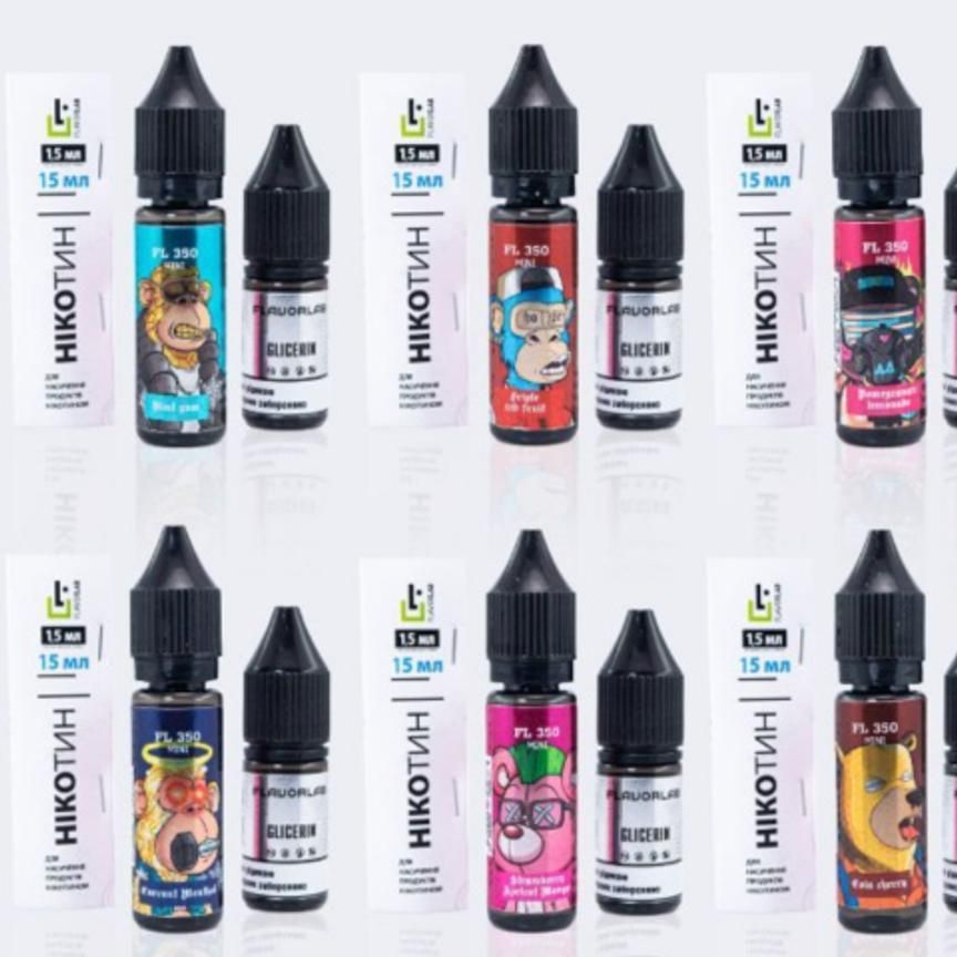 FL-350 Mini 15ml 50mg - Strawberry Apricot Mango FL-M-15-50-9 фото