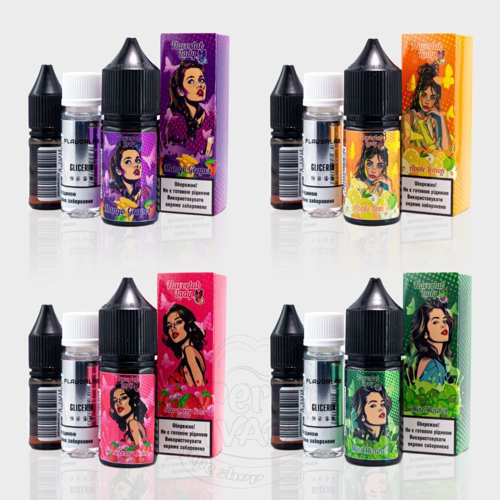 FLAVORLAB LADY 30ml 50mg - Vodka Lime LA-30-50-17 фото