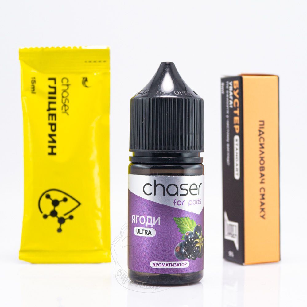 CHASER For Pods ULTRA 10ml 50mg - Жовта Малина CHAS-FPU-10-50-7 фото
