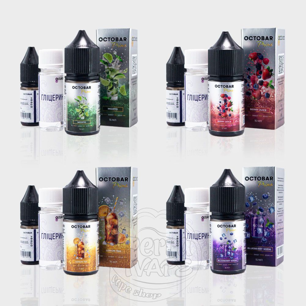 OCTOBAR Prime 30ml 50mg - Lemon Tea OC-PR-30-50-6 фото
