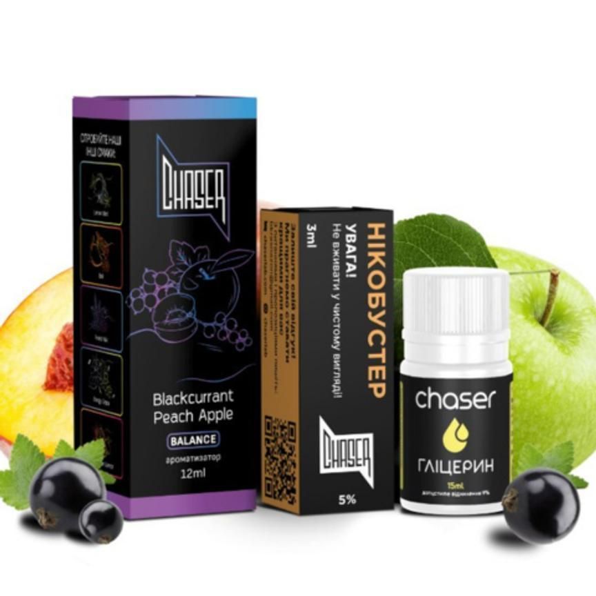 CHASER Black 30ml 50mg - Energy Raspberry CHAS-B-30-50-10 фото